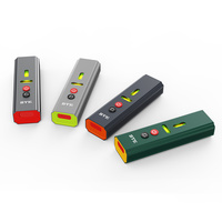 Niveau laser croisé BTE C28 vert 570nm, classe 2, alimenté par batterie, mini, avec aimant, portable, en alliage d'aluminium