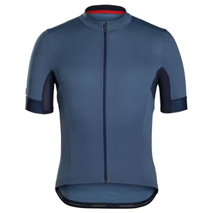 <span class=keywords><strong>Jersey</strong></span> Sepeda Pria Lengan Pendek Bahan Polyester/Spandex Nyaman Bernapas untuk Bersepeda di Jalan Raya, Logo Kustom Grosir untuk Musim Panas - Product Image 4