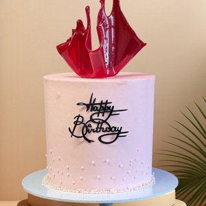 แผ่นอะคริลิคตกแต่งเค้กสุขสันต์วันเกิด, แผ่นตกแต่งด้านข้างเค้กแบบใหม่, อุปกรณ์ตกแต่งเค้กขายส่งจำนวนมาก - Product Image 5