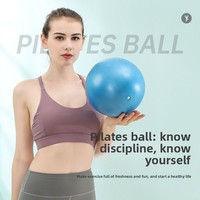 Ballon PVC Mat Nid d'Abeille Anti-Éclatement 25cm pour le Plancher Pelvien, Pilates, Récupération Post-partum, Entraînement de l'Équilibre et du Core, Barre, Studio à Domicile