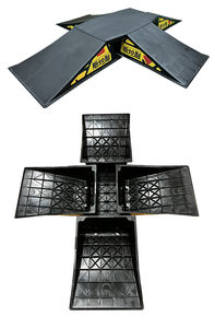 Produit en usine, accessoires de rampe de patinage en ligne, plate-forme ondulée, pente d'entraînement auxiliaire extrême - Product Image 3