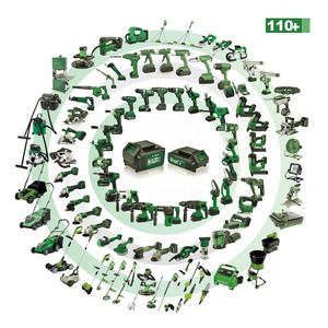 Hantechn – Kit d'outils sans fil haute qualité avec une batterie, perceuse à percussion sans balais 20V, ensemble d'outils électriques - Product Image 2