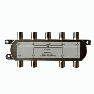 Répartiteur de <span class=keywords><strong>signal</strong></span> professionnel <span class=keywords><strong>8</strong></span> voies pour télévision par satellite et câble, 1 entrée <span class=keywords><strong>8</strong></span> sorties, directement de l'usine - Product Image 1