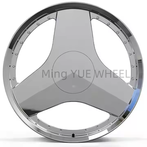 ล้อแม็กซ์ Mingyue ขัดเงาและชุบโครเมียม รุ่น T-606118 ขนาด 19 20 นิ้ว 5X112 สำหรับ Monoblock SL129 <span class=keywords><strong>W124</strong></span> 500E W126 Alufelgen ล้อรถคลาสสิค - Product Image 6