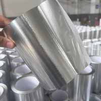 Ruban adhésif en aluminium collable avec mousse PU |   Résistant à la chaleur -20 +120°C |   Ruban adhésif en caoutchouc simple face pour réfrigérateur-congélateur