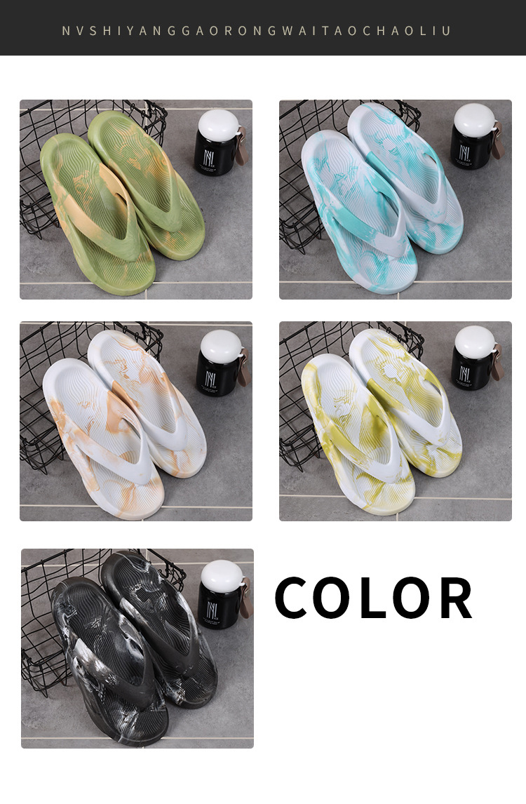 Men Slippers Casual Shoes Summer Outdoor Beach Breathable Flip Flops Home Slippers