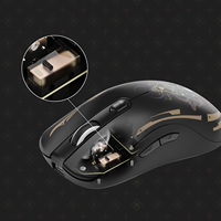 Souris de jeu sans fil AKKO AG ONE NearLink pour droitiers, haute résolution DPI, fréquence de polling 8K Hz + 4K Hz, 2,4 GHz
