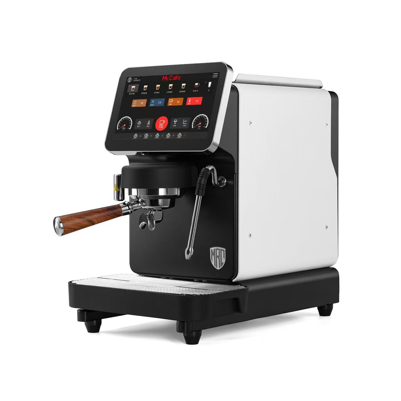 Mr.Cafe S100 полуавтоматическая традиционная кофемашина Эспрессо кофемашина оборудование для приготовления кофе с функцией пара