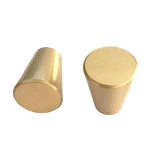 <b>Copper</b> Tapered Cabinet Handles 20x25mm Antirust Drawer Hardware Minimalist Design Furniture <b>Knobs</b> - Product Image 2