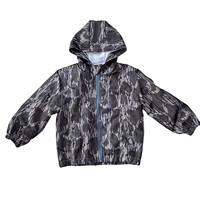 Sweat à capuche personnalisé pour enfants avec imprimé camouflage de Noël, vêtements pour tout-petits, vêtements pour bébés, garçons et filles, manches longues, coupe-vent imperméable