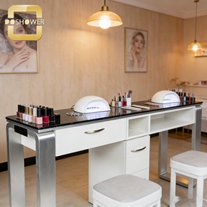 Tavolo da Manicure Moderno con Aspiratore, Tavolo Professionale per Manicure, Arredamento per Spa e Salone, Strumento per <span class=keywords><strong>Nail</strong></span> Art e <span class=keywords><strong>Studio</strong></span> - Product Image 4