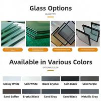 Ventanas de Aluminio con Aislamiento Acústico, Estilo Francés, Retro, Personalizadas, de Techo a Suelo, con Estructura de Celosía, Arqueadas, Tipo Puerta Corredera