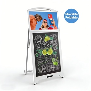Lavagna Scrivibile con Schermo LCD Pubblicitario da 21,5 Pollici, Insegna a Cornice A per Ristoranti e Negozi <span class=keywords><strong>al</strong></span> Dettaglio - Product Image 1