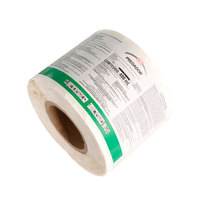 Label imperméable résistant à la déchirure de label de livret de Re-Peelable de produit chimique pour les produits chimiques agricoles