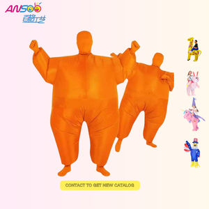 ชุดไขมันเป่าลมหลากสีชุดสัตว์ชุดมาสคอตของตกแต่งงานปาร์ตี้ตลกสำหรับงานปาร์ตี้และงานต่างๆ - Product Image 1