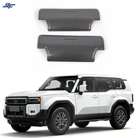 Pour Toyota Land Cruiser 250 LC250 Prado 2024-2026, protection anti-coup de pied en fibre de carbone pour dossier de siège, accessoires de protection intérieure