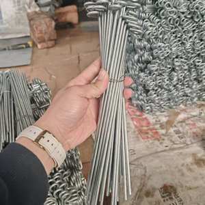 Crochet de suspension pour <span class=keywords><strong>plafond</strong></span> Accessoire de <span class=keywords><strong>plafond</strong></span> <span class=keywords><strong>acoustique</strong></span> réglable Crochet en fil d'acier - Product Image 2