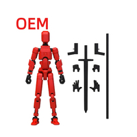 Figurine d'action militaire 3D sur le thème des animaux Robots Slayer Models PVC Plastic Cartoon Toy for Children Kids Gifts Promotions
