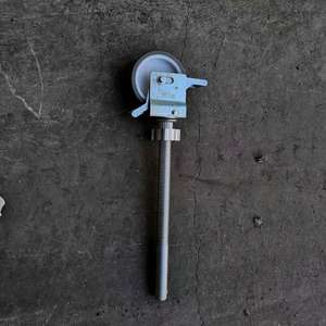 Ruota con Gamba <span class=keywords><strong>Regolabile</strong></span> per Ponteggio Torre Mobile in Alluminio - Product Image 1