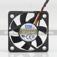 Ventilateur de refroidissement AVC 5V 24V 48V DC 12V 0.11A AC EC 4010 40X40X10MM 4CM ultra-fin pour pont nord-sud, dissipation thermique du processeur DS04010B12H