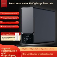 1000G ménage osmose inverse RO purificateur d'eau électrique en plastique boire directement de l'eau pure Machine pré-filtre hôtels