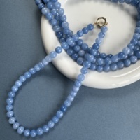 Collier coloré personnalisé fait main en pierres précieuses arc-en-ciel, perles rondes épaisses en pierre naturelle vibrante, bijoux en perles abacus pour boutiques