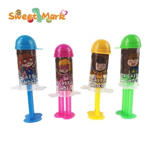 Venta al por mayor <span class=keywords><strong>Mr.</strong></span> Captain Jeringa Juguetes con leche Chocolate Candy Juguetes con líquido Chocolate Jam - Product Image 4