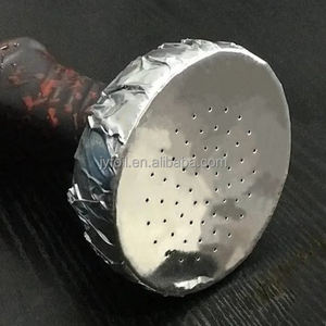 Feuille d'aluminium ronde Offre Spéciale pour narguilé Shisha avec trou - Product Image 1
