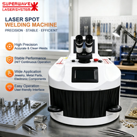 Machine de soudage laser de précision pour bijoux, 100W 150W 200W, mini soudeuse laser avec CCD pour la soudure de bijoux en or et en argent