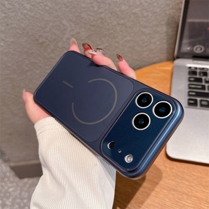 Funda Magnética para Teléfono Móvil de Vidrio Esmerilado Ag en Color Original para iPhone 17 16 15 14 Pro Max - Product Image 4
