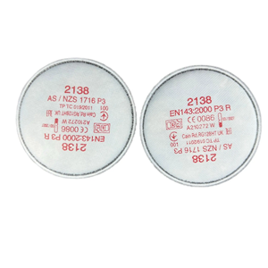 UT 2138 P3 bụi hơi bằng chứng than hoạt tính bảo vệ khí hạt lọc 2138 với 6200 7502 6800 mặt nạ khí (1 cặp/túi) - Product Image 5