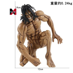 ฟิกเกอร์เอเรน เยเกอร์ จากอนิเมะ Attack on <span class=keywords><strong>Titan</strong></span> ท่าทางคุกเข่าและยืน กล้ามเนื้อกระชับ รุ่นไททันผู้ก่อตั้ง ของสะสมในกล่อง ของตกแต่งอนิเมะ ขายส่ง - Product Image 6