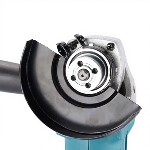 Ensemble d'outils sans fil multifonction à <span class=keywords><strong>batterie</strong></span> avec meuleuse et scie, interrupteur à glissière, boîtier rigide en plastique - Product Image 5