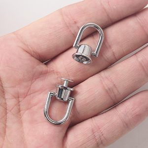 Anneaux en D rotatifs pour sacs à main, clous métalliques avec vis pour sacs en cuir - Product Image 5