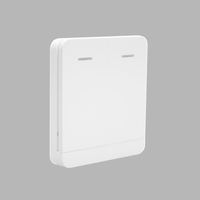 YET2166 soporte de control remoto universal montado en la pared interruptor de pared código de aprendizaje Puerta de control remoto 1 ~ 3 botones