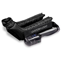 Masseur de jambes à compression d'air à 12 chambres pour les joueurs de football, bottes de récupération à compression séquentielle pour la relaxation musculaire après le match