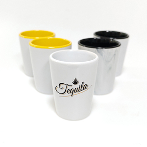 أكواب سائبة من السيراميك للشرب سعة 2 أونصة ملونة من الداخل مزخرفة حسب الطلب للمشروبات الروحية - Product Image 6