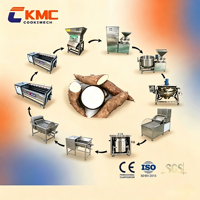 Automatische Cassavemeel/Garri productielijn |   Complete was-, schil-, droog-, maal- en verwerkingsapparatuur