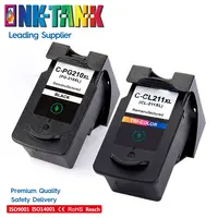 INK-TANK 210 210XL PG210 CL-211 CL211 CL 211 211XL siyah yeniden üretilmiş renkli mürekkep Canon için kartuş Pimxa MX360 MP 280 yazıcı