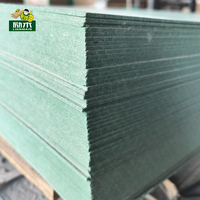 Panneau MDF vert ultra-mince à prix réduit 1220x2440mm 3mm 2mm 4mm panneau étanche résistant à l'humidité pour armoire