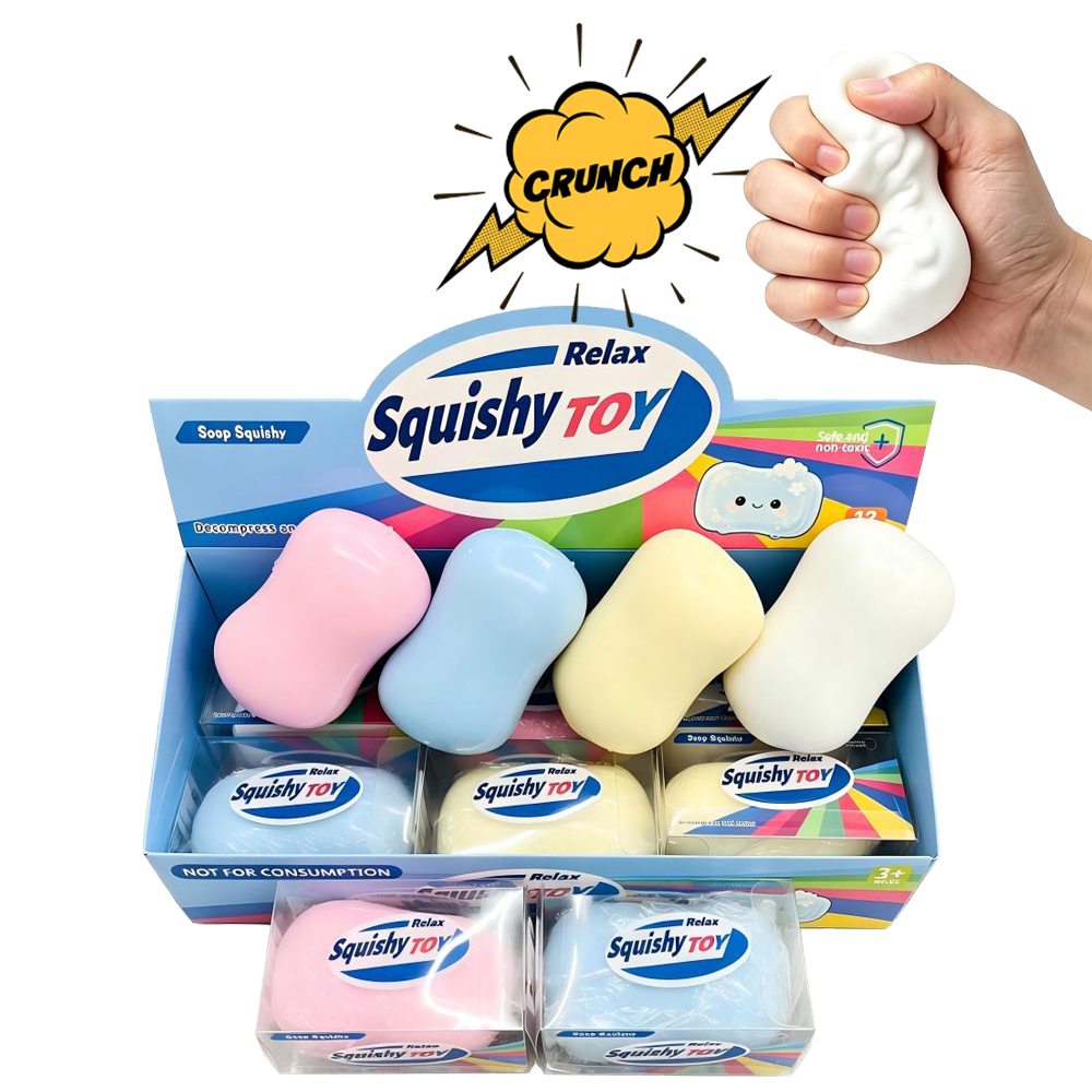 Crunch Soap Bar Squishy Sensory Toy