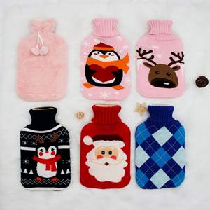 <span class=keywords><strong>Bouillotte</strong></span> avec couvercle moelleux doux luxe 2L <span class=keywords><strong>grande</strong></span> <span class=keywords><strong>bouillotte</strong></span> hiver garder au chaud sac d'eau chaude pour les nuits au <span class=keywords><strong>lit</strong></span> au chaud - Product Image 6