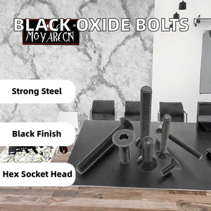 สกรูหัวหกเหลี่ยม M2 M1.6 M4 M5 M6 M8เหล็กออกไซด์เกรด10.9 DIN7991หกเหลี่ยมหัวหกเหลี่ยมสกรูหัวหกเหลี่ยมสลักเกลียวเมตริก - Product Image 2