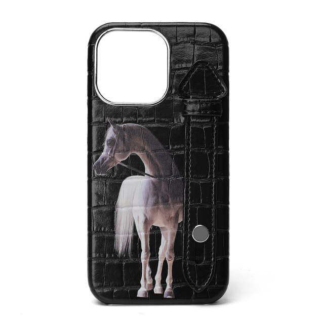 Customized Phone Cover Exclusive Horse Design for IP 15 15 ULTRA Individuality Personality Luxurious Gift Housing Printing