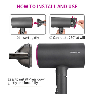 ไดร์เป่าผมพับได้ PRITECH คุณภาพสูง สำหรับมืออาชีพ เหมาะสำหรับการเดินทาง - Product Image 5