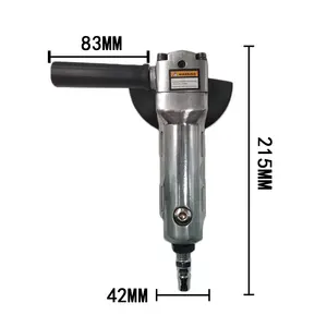 Penjualan baik perak pneumatik sudut penggiling pneumatik potongan udara dari udara mendorong logam alat pemotong