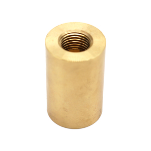 Écrou de raccordement cylindrique en laiton à filetage interne pour équipement mécanique, terminal conducteur, écrou de liaison - Product Image 2