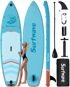 Novo estilo atacado inflável paddle board pesca barco inflável caiaque SUP Board para venda