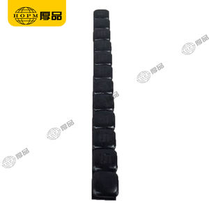 Oto yedek parçaları araba aksesuarı 5g * 12 adet yuvarlak-açılı Fe sopa-on tekerlek denge ağırlığı püskürtme siyah yapışkan tekerlek ağırlıkları - Product Image 5