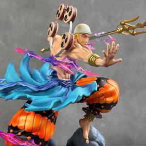 Figura de PVC de <span class=keywords><strong>One</strong></span> <span class=keywords><strong>Piece</strong></span>, JT Thor <span class=keywords><strong>Enel</strong></span>, Resonancia Natural, en Caja, Modelo de Figura, Juguete de Regalo - Product Image 5